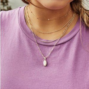 brand new Kendra Scott necklace in white